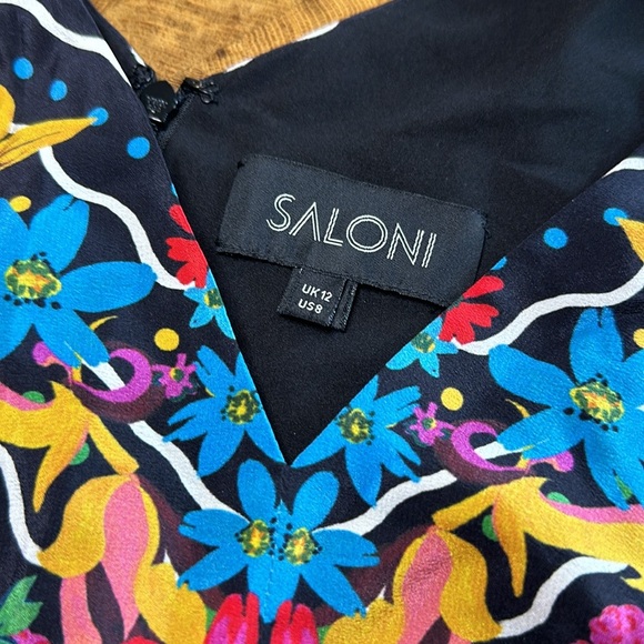 SALONI Zuri Dress in Size US 8 - Picture 3 of 4